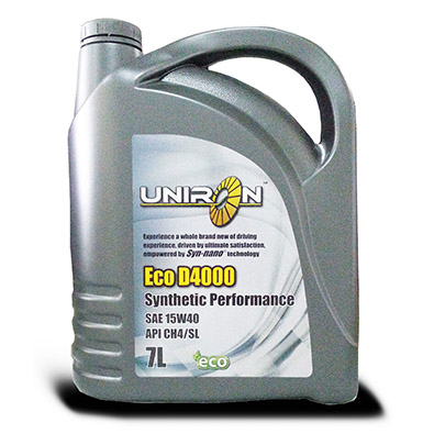 Uniron Eco-D4000 Diesel Engine Oil