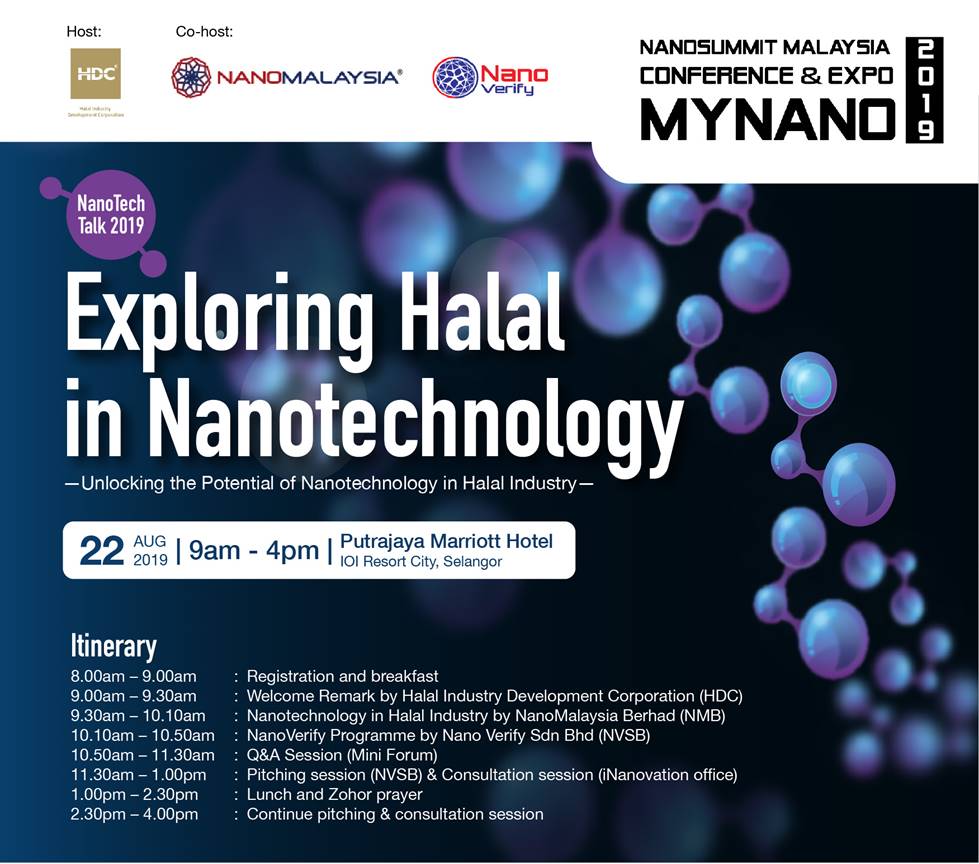 NanoTech Talk 2019: Exploring Halal In Nanotechnology